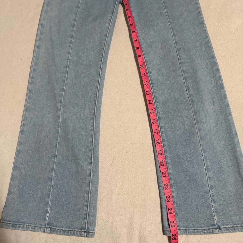 PAIGE Women's Sky Blue Denim Overalls, Size 27
Like New - Picture 9 of 12
